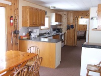 three mile lake cottage rental 22~Living Room